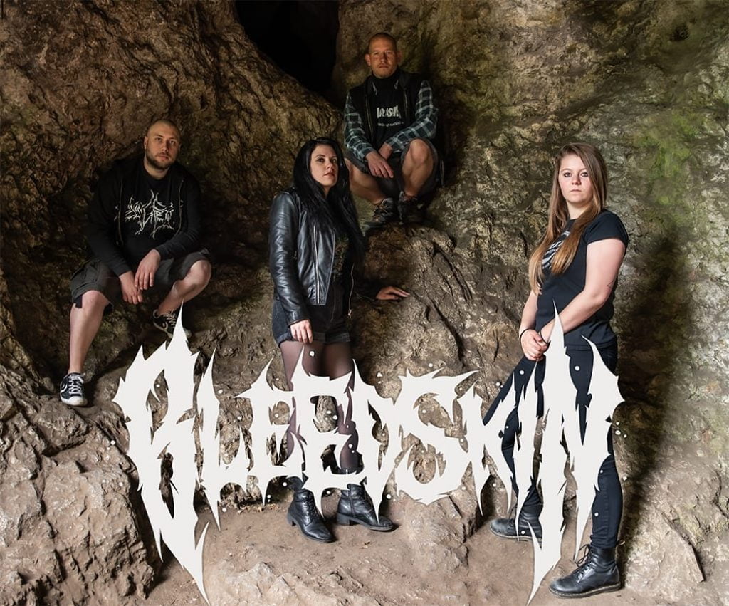 Personil BleedSkin band brutal death metal asal Belgia